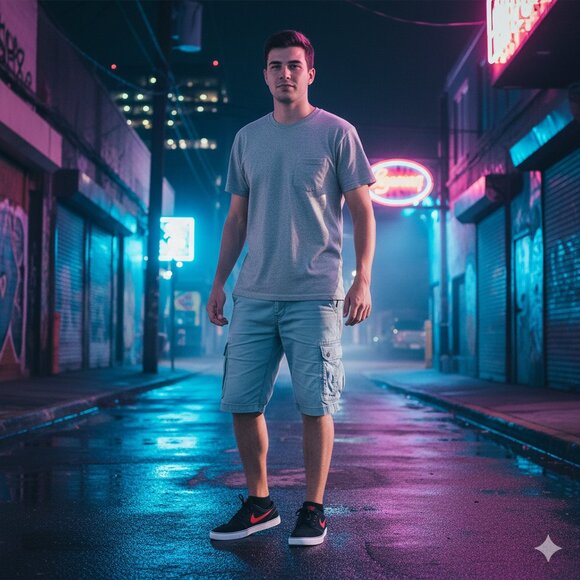 Buffalo David Bitton Men’s Dean Freedom Flex Shorts Relaxed Straight - Picture 7 of 7